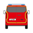 Contour marking kit Ford Transit Custom, rear doors, 2023/07 -  | Rear only |