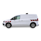 MB Citan, L2, Hecktüren, 2021/10 - | Warnmarkierungssatz