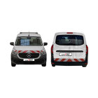 MB Citan, L2, Hecktüren, 2021/10 - | Warnmarkierungssatz