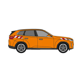 BMW X3, G45, 2024/11 - | Warning marking set