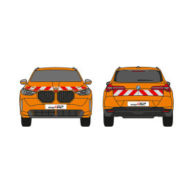 BMW X3, G45, 2024/11 - | Warning marking set