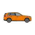 BMW X3, G45, 2024/11 - | Warning marking set