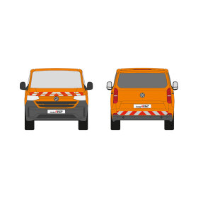 VW New Transporter T7, tailgate, 2025/01 - | Warning marking kit