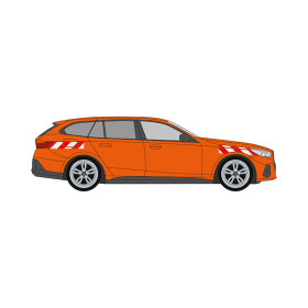 BMW 5er Touring, G61, 2024/05 - | Warnmarkierungssatz