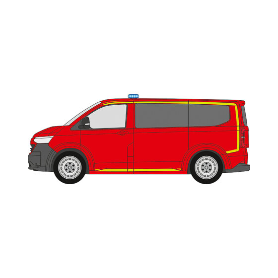 Konturmarkierungssatz VW Neuer Transporter T7, L1, 2025/01 -  | Nur Seiten |