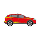 Konturmarkierungssatz VW Tiguan III, 2024/03-  | Nur Seiten |