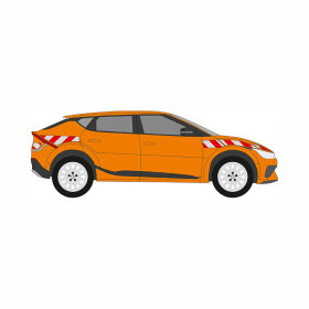 KIA EV6, CV, 2021/10 - 2024/10 | Warnmarkierungssatz