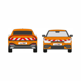 KIA EV6, CV, 2021/10 - 2024/10 | Warnmarkierungssatz