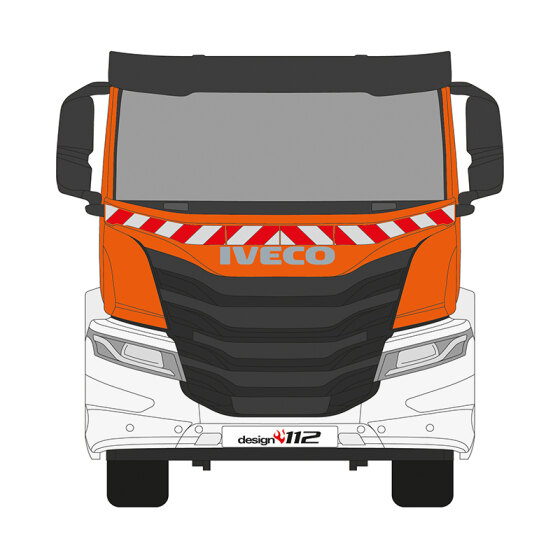 Iveco X-Way, 2020 - | Warning marking set