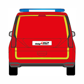 Konturmarkierungssatz Ford Tourneo Connect, Heckklappe,...