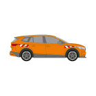 Skoda Enyaq iV, 2025/01 -  | Warnmarkierungssatz