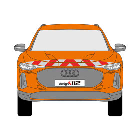 Audi Q5, GU, 2025/02 - | Warnmarkierungssatz