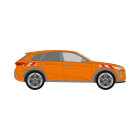 Audi Q5, GU, 2025/02 - | Warnmarkierungssatz