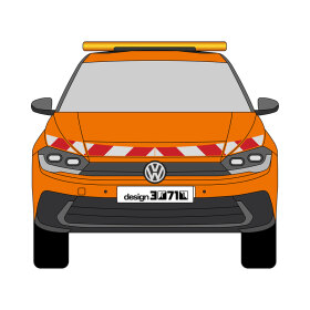 VW Polo VI (AW), 2021/09 - | Warnmarkierungssatz