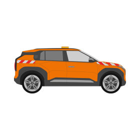 KIA EV3, SV1, 2024/11 - | Warnmarkierungssatz