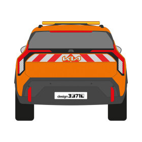 KIA EV3, SV1, 2024/11 - | Warning marking set