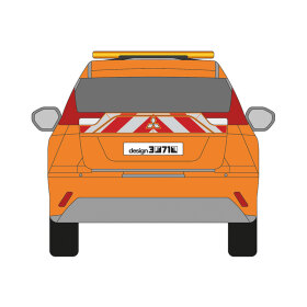 Mitsubishi Eclipse Cross, GK0, 2021/03 - 2025/02 | Warning marking kit