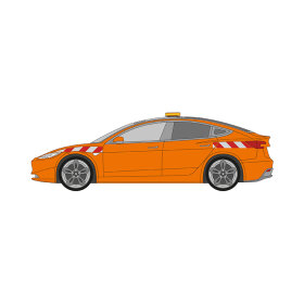 Tesla Model 3, 2023/09 - | Warnmarkierungssatz