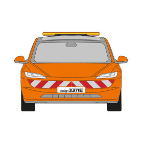 Tesla Model 3, 2023/09 - | Warning marking set