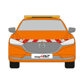 Mazda 6, GJ, 2013/02 - 2024/12 | Warnmarkierungssatz