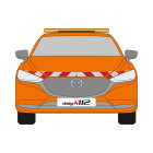 Mazda 6, GJ, 2013/02 - 2024/12 | Warnmarkierungssatz
