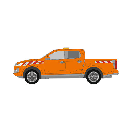 Isuzu D-Max, 2024/11 - | Warnmarkierungssatz
