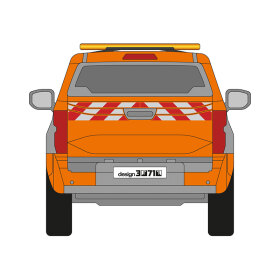 Isuzu D-Max, 2024/11 - | Warnmarkierungssatz