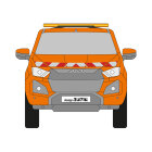 Isuzu D-Max, 2024/11 - | Warnmarkierungssatz