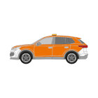 VW Tiguan III, 2024/03 -,  DIN-Plus | Flächen-Folierungssatz Gegossene Hochleistungsfolie (Oracal 970) Kommunalorange (RAL 2011)
