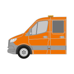 MB Sprinter, Doppelkabine, 2018/06 - , DIN-Plus |...