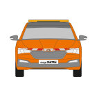 Skoda Scala (NW), 2024/01 -  | Warnmarkierungssatz