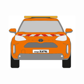 Toyota Yaris Cross, 2021/09 - | Warnmarkierungssatz