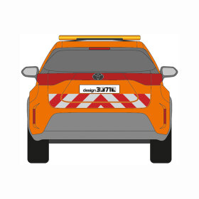 Toyota Yaris Cross, 2021/09 - | Warnmarkierungssatz