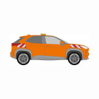 Toyota Yaris Cross, 2021/09 - | Warnmarkierungssatz