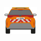 Toyota Yaris Cross, 2021/09 - | Warnmarkierungssatz