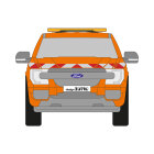 Ford Ranger, Hybrid, 2023/03 - | Warnmarkierungssatz