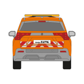 Suzuki S-Cross (JY), 2022/01 - | Warnmarkierungssatz