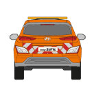 Hyundai Kona Elektro, OS, 2021/02 - 2023/08 | Warnmarkierungssatz