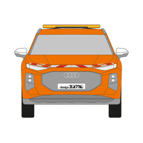 Audi Q3, FJ, 2025/10 - | Warnmarkierungssatz