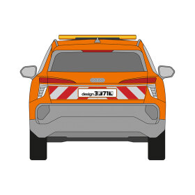 Audi Q3, FJ, 2025/10 - | Warnmarkierungssatz
