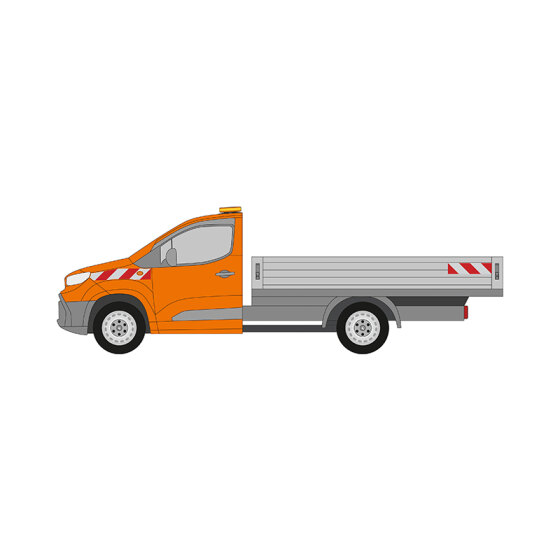 Toyota ProAce, V, 2024/04 - | Warnmarkierungssatz