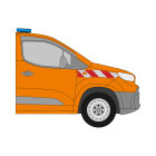 Toyota ProAce, V, 2024/04 - | Warnmarkierungssatz