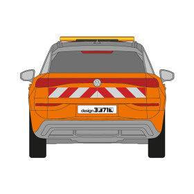 VW T-Roc, A2,  2025/11 - | Warnmarkierungssatz