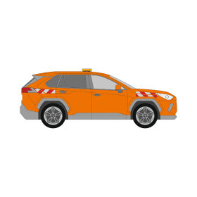 Toyota RAV 4, 2019/01 - 2026/03 | Warnmarkierungssatz