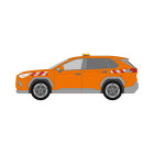 Toyota RAV 4, 2019/01 - 2026/03 | Warnmarkierungssatz
