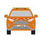 Toyota RAV 4, 2019/01 - 2026/03 | Warnmarkierungssatz