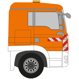 MAN TGS, 2007/10 - 2020 | Warnmarkierungssatz