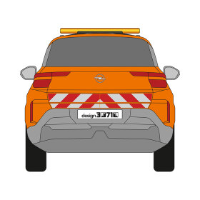 Opel Frontera C, 2024/10 - | Warnmarkierungssatz
