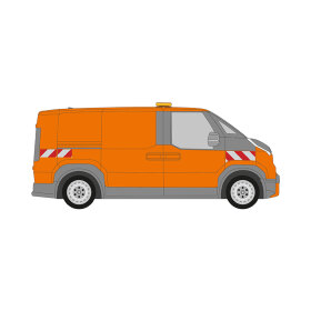 KIA PV5, Hecktüren, 2025/10 - | Warnmarkierungssatz