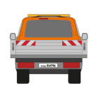 Opel Vivaro-e, Pritschenaufbau, 2020/10 - | Warnmarkierungssatz